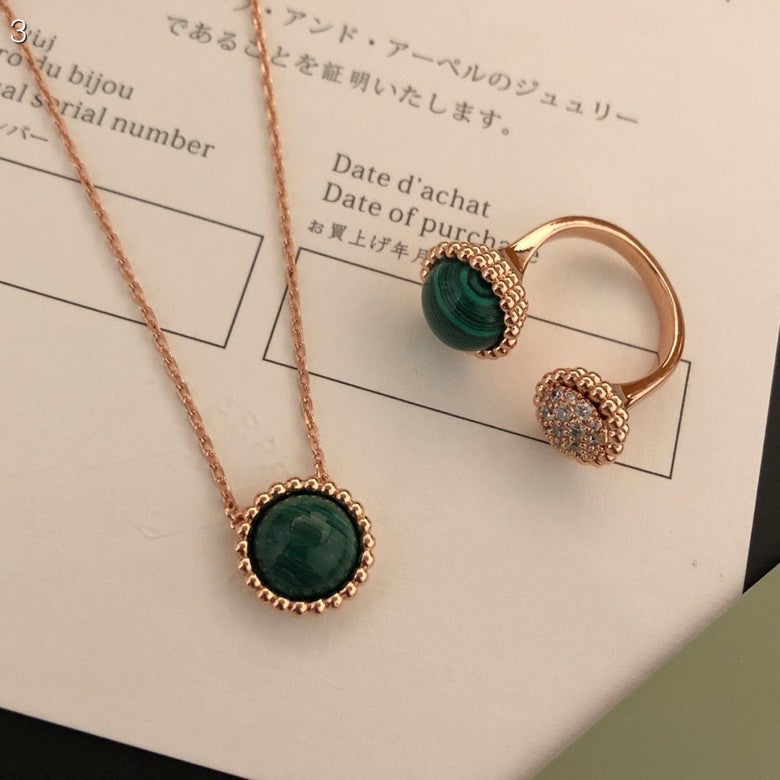 [AuraEcho Jewelry]PERLEE COULEURS DIAMOND ROSE GOLD BETWEEN THE FINGER RING