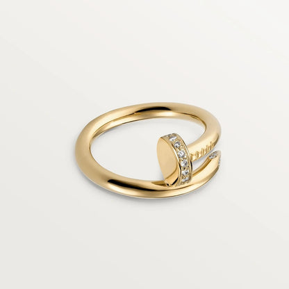 [AuraEcho Jewelry]JUSTE RING 2.65MM GOLD DIAMOND
