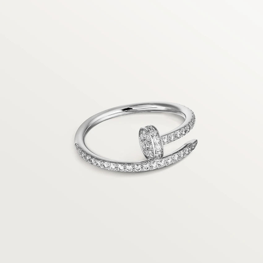 [AuraEcho Jewelry]JUSTE RING 1.8MM SILVER DIAMONDS